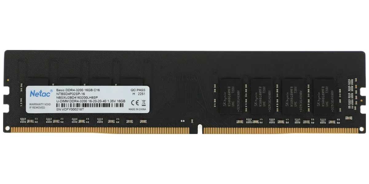 Netac basic 16gb ddr4. Netac basic 16gb ddr4