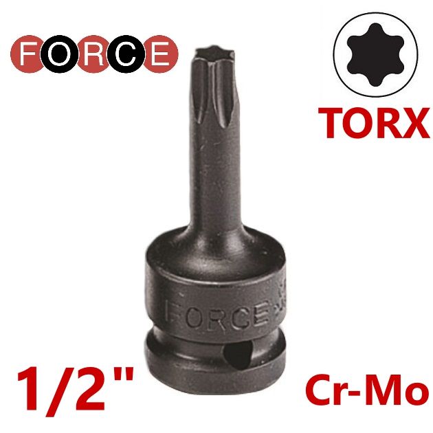 Головка-бита 1/2" звездочка ударная торкс/TORX Т40 FORCE 24606040