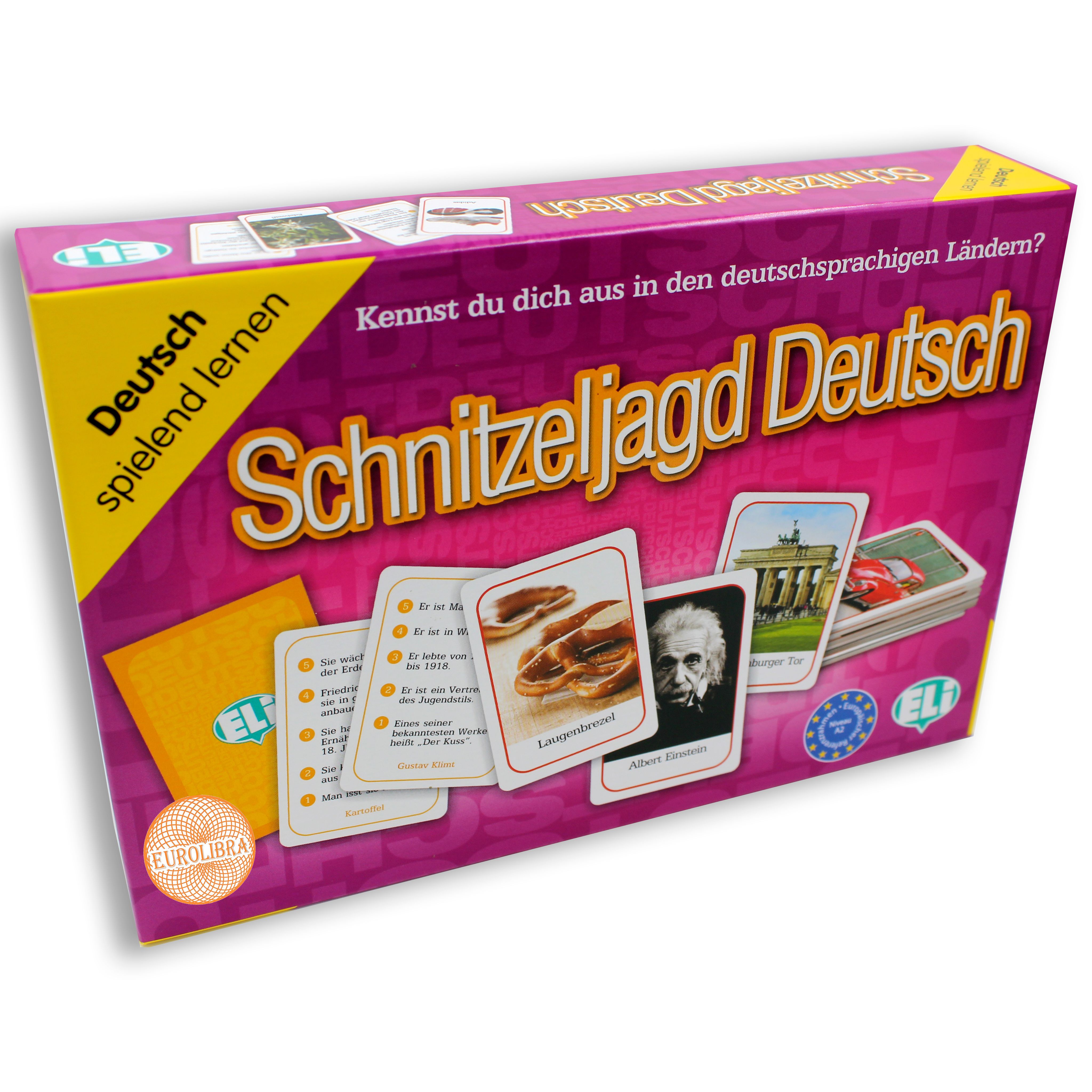 SCHNITZELJAGD DEUTSCH (A2) / Обучающая игра на немецком языке  