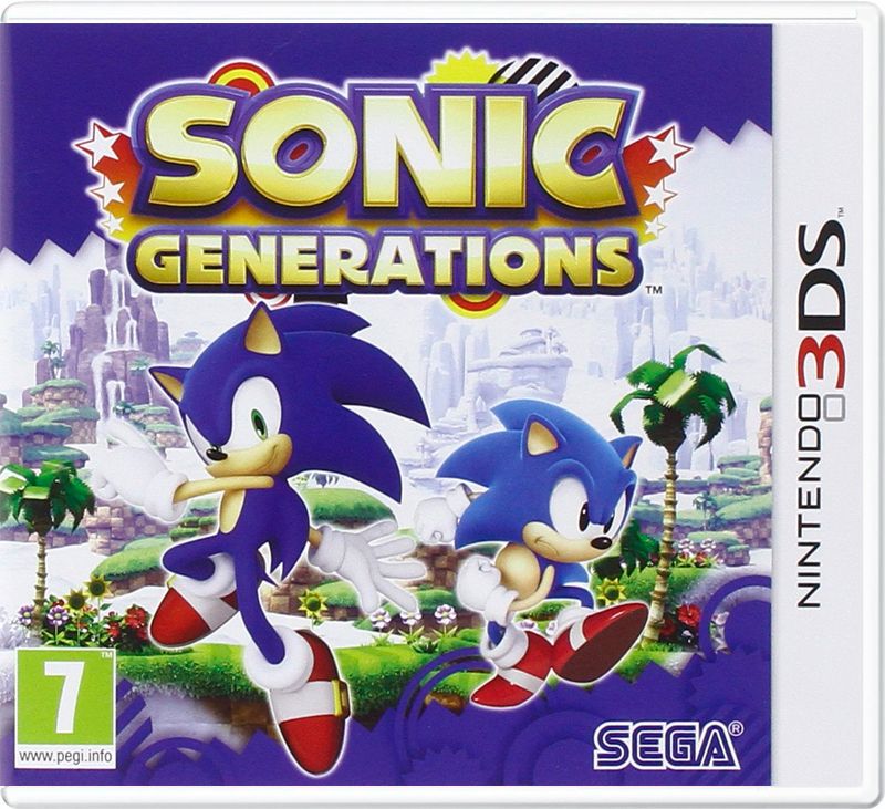 Игра Sonic Generations для Nintendo 3DS