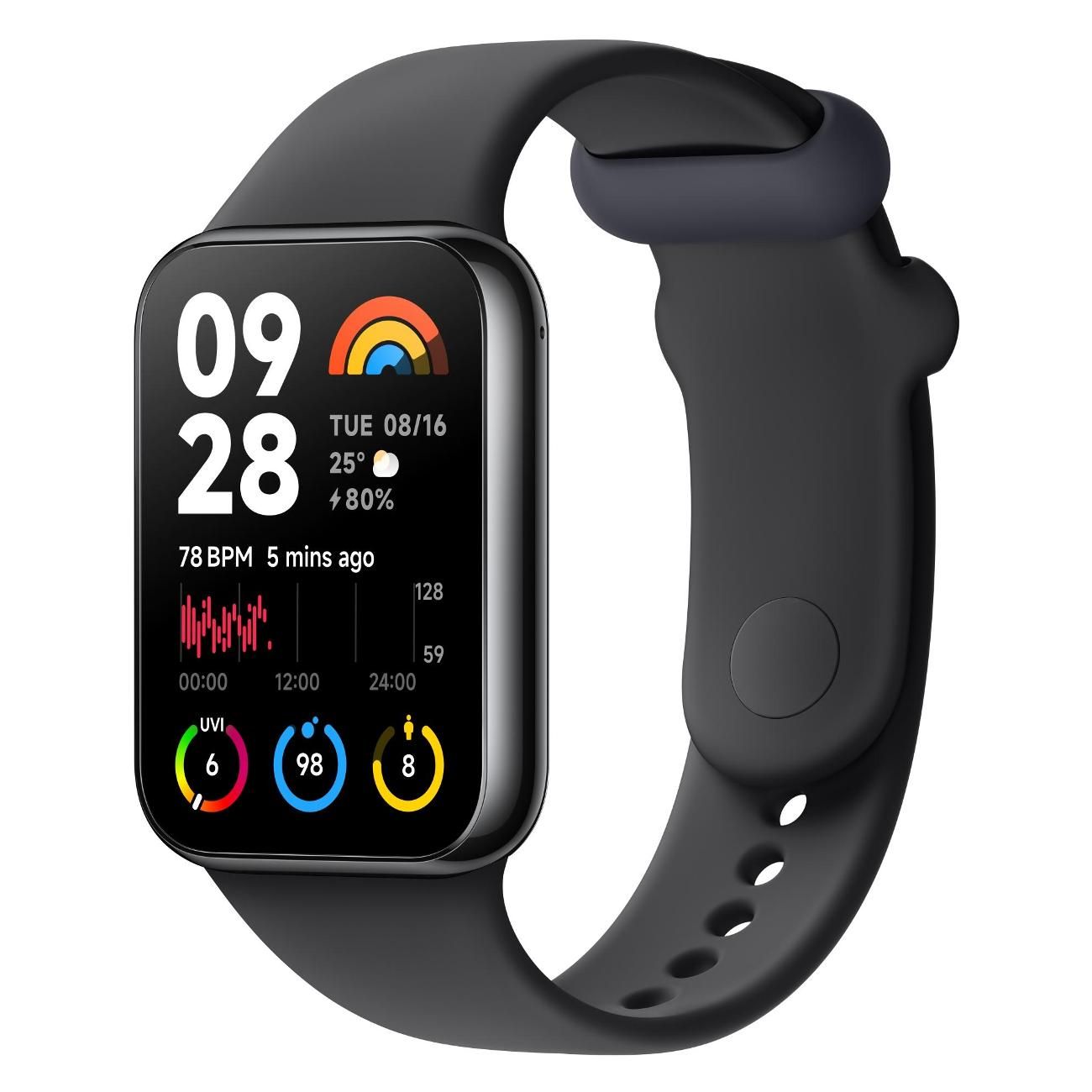 Фитнес-трекер Xiaomi Smart Band 8 Pro Black (BHR8017GL)