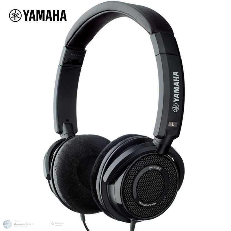 YamahaНаушникипроводные,Bluetooth,3.5мм,6.3мм,черный,черныйматовый