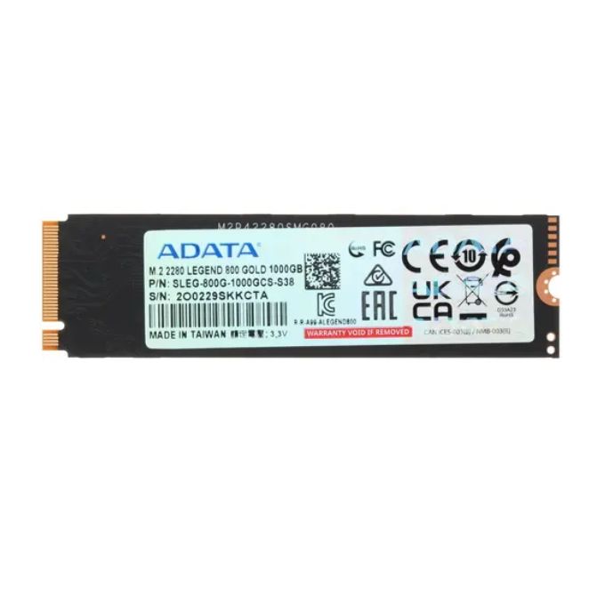 ADATA1ТБВнутреннийSSD-дискLEGEND800GOLD(SLEG-800G-1000GCS-S38)