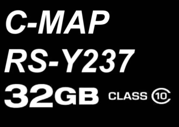 Карта глубин для Lowrance C-MAP RS-Y237 Волга, Кама, Онежское озеро, и каналы. microSD 32Gb