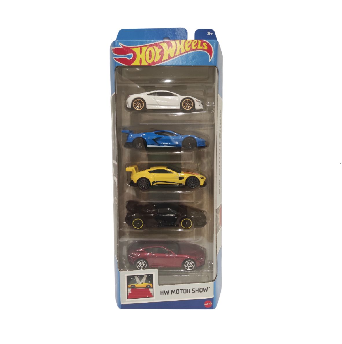 Подарочный набор Hot Wheels / Хот Вилс Базовые машинки 5 шт, 1806 HTV49