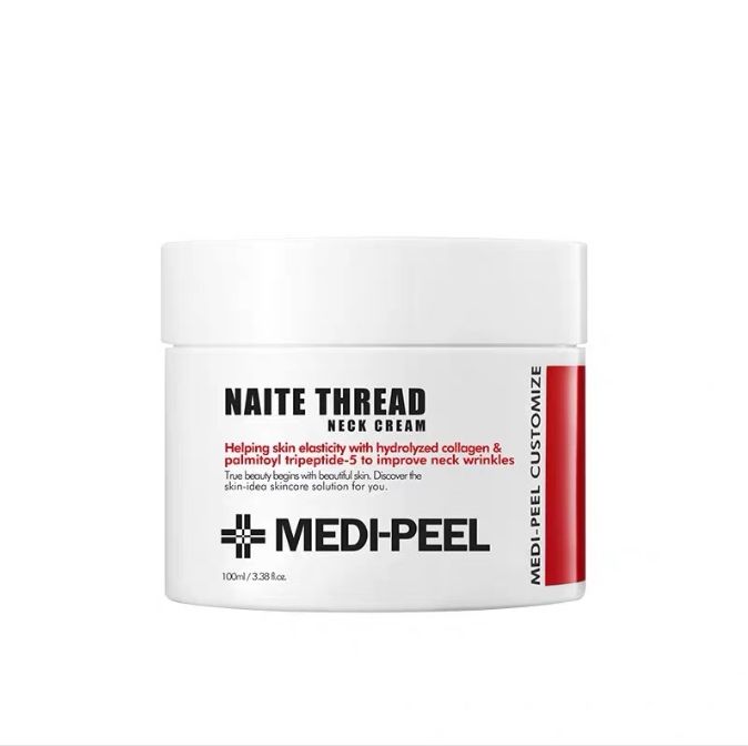 MEDI-PEELNaiteThreadNeckCream-Инновационныйподтягивающийкремдляшеиизоныдекольтеспептиднымкомплексом,моделирующий,100мл