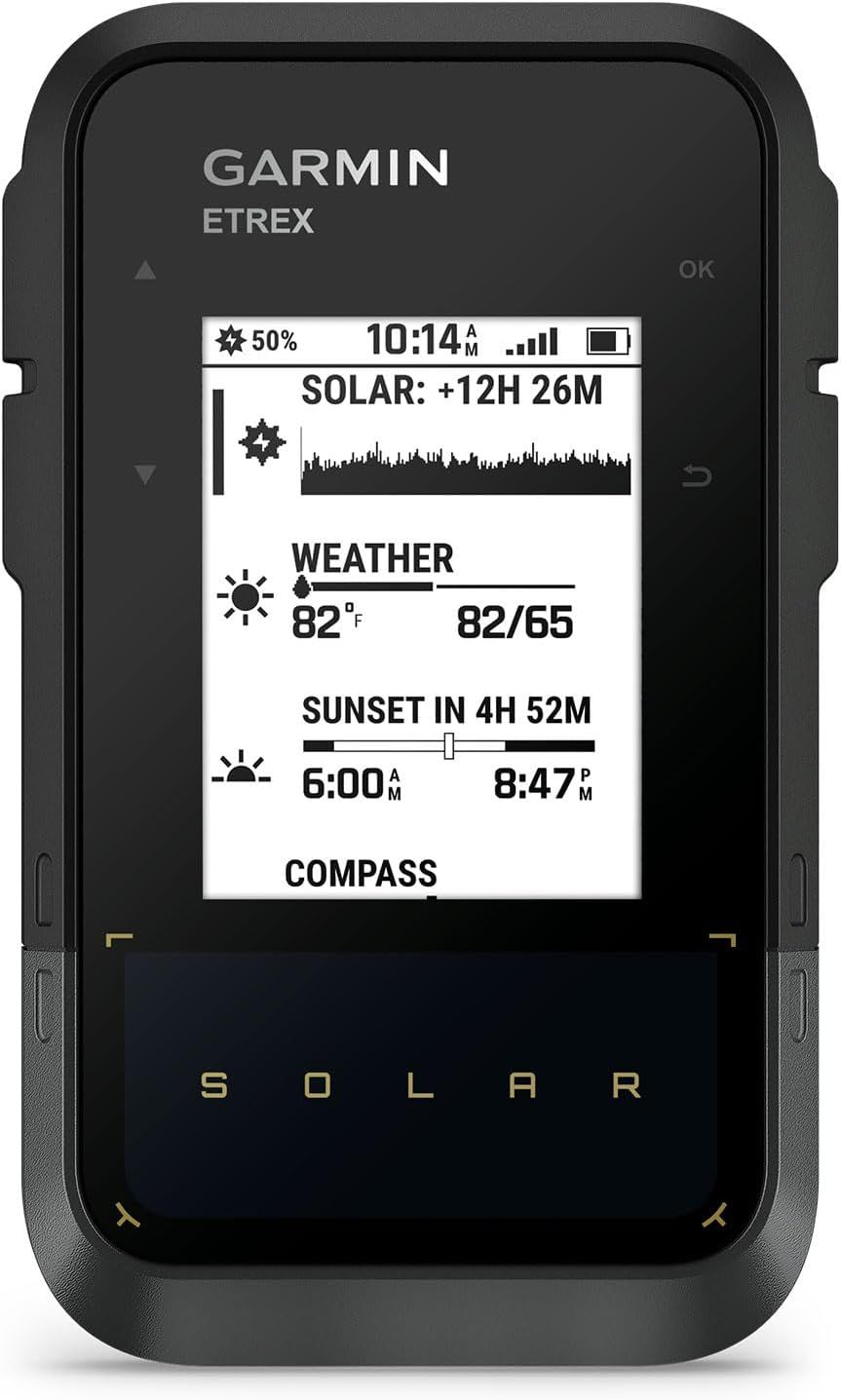 Навигаторы Garmin Etrex Solar