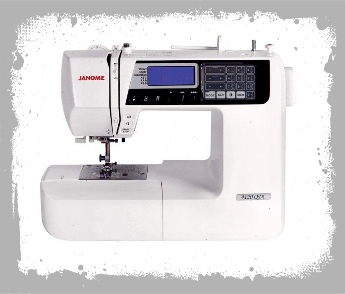 Швейная Машина Janome 4120 Qdc Купить