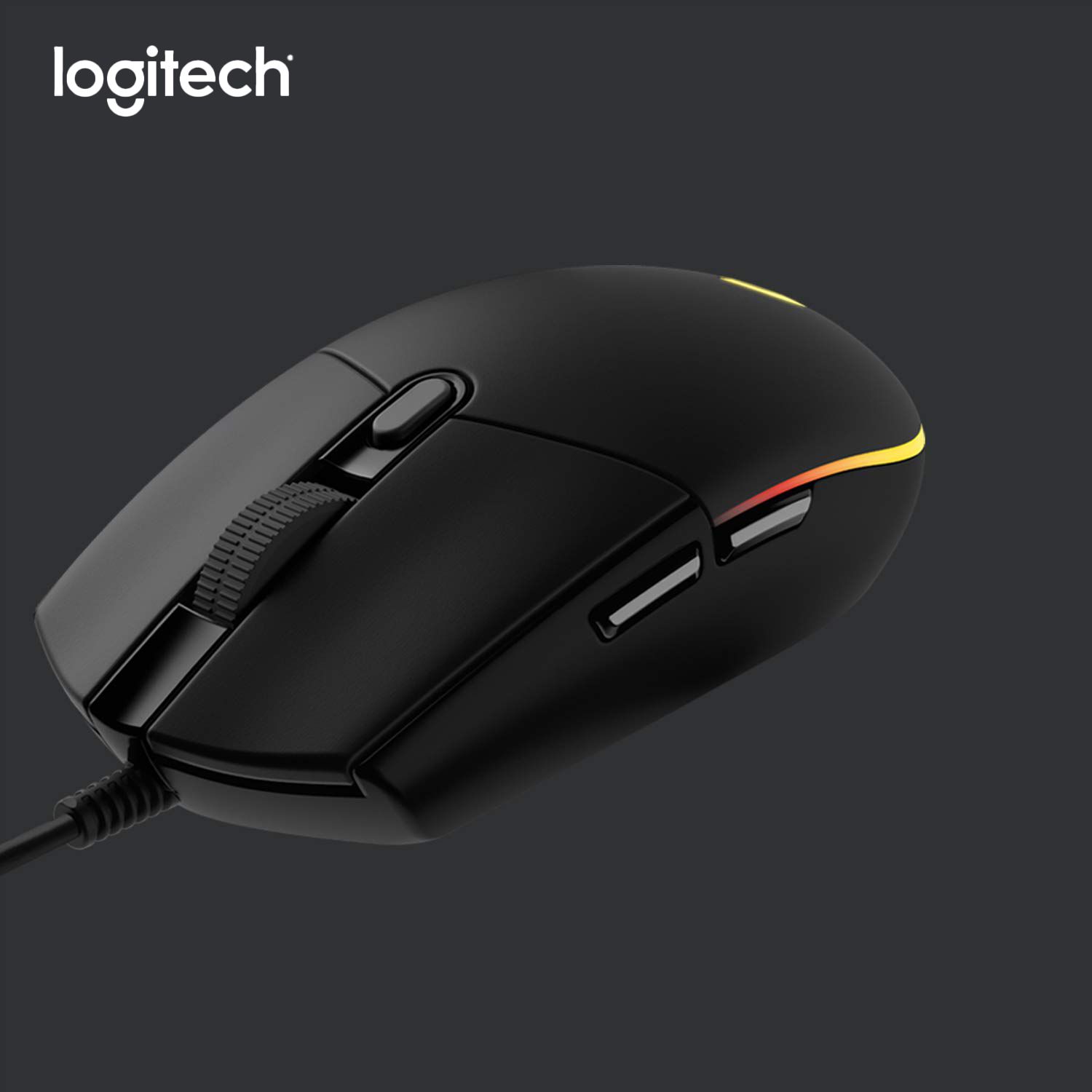 МышьпроводнаяLogitechG203,черный