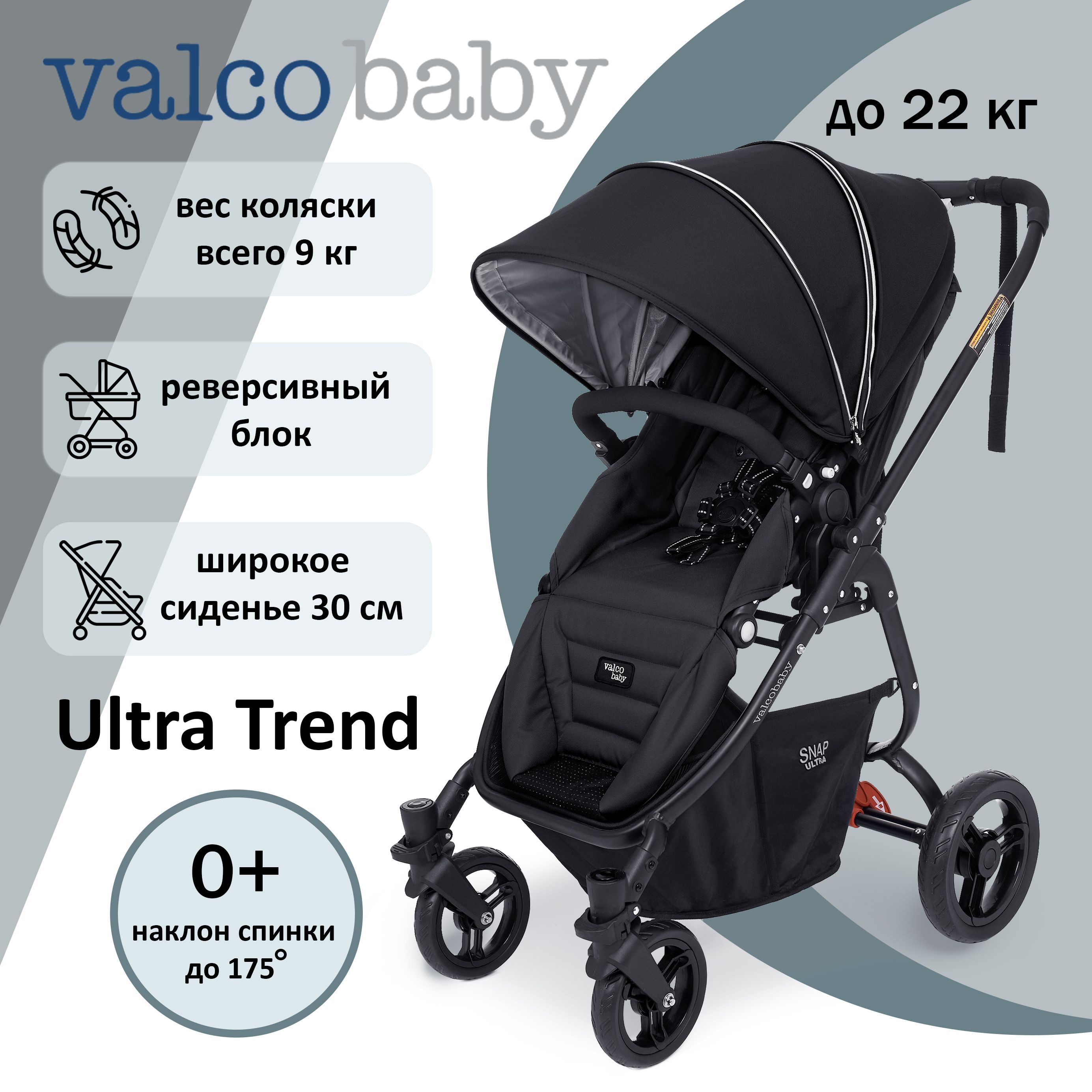 Обзор коляски Omnio Stroller - плюсы и минусы, фото, размеры