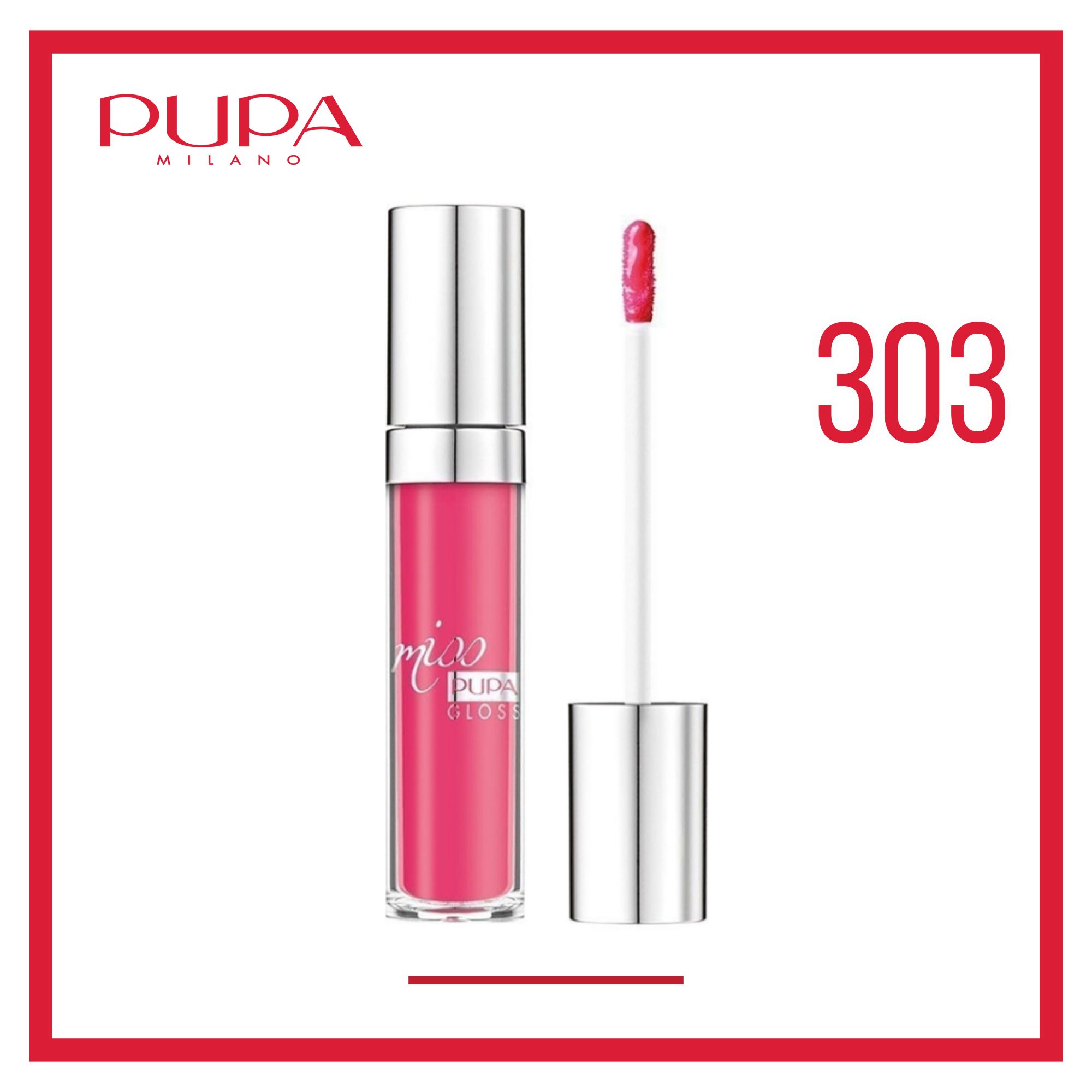 PUPA Блеск для губ Miss Pupa Gloss 303