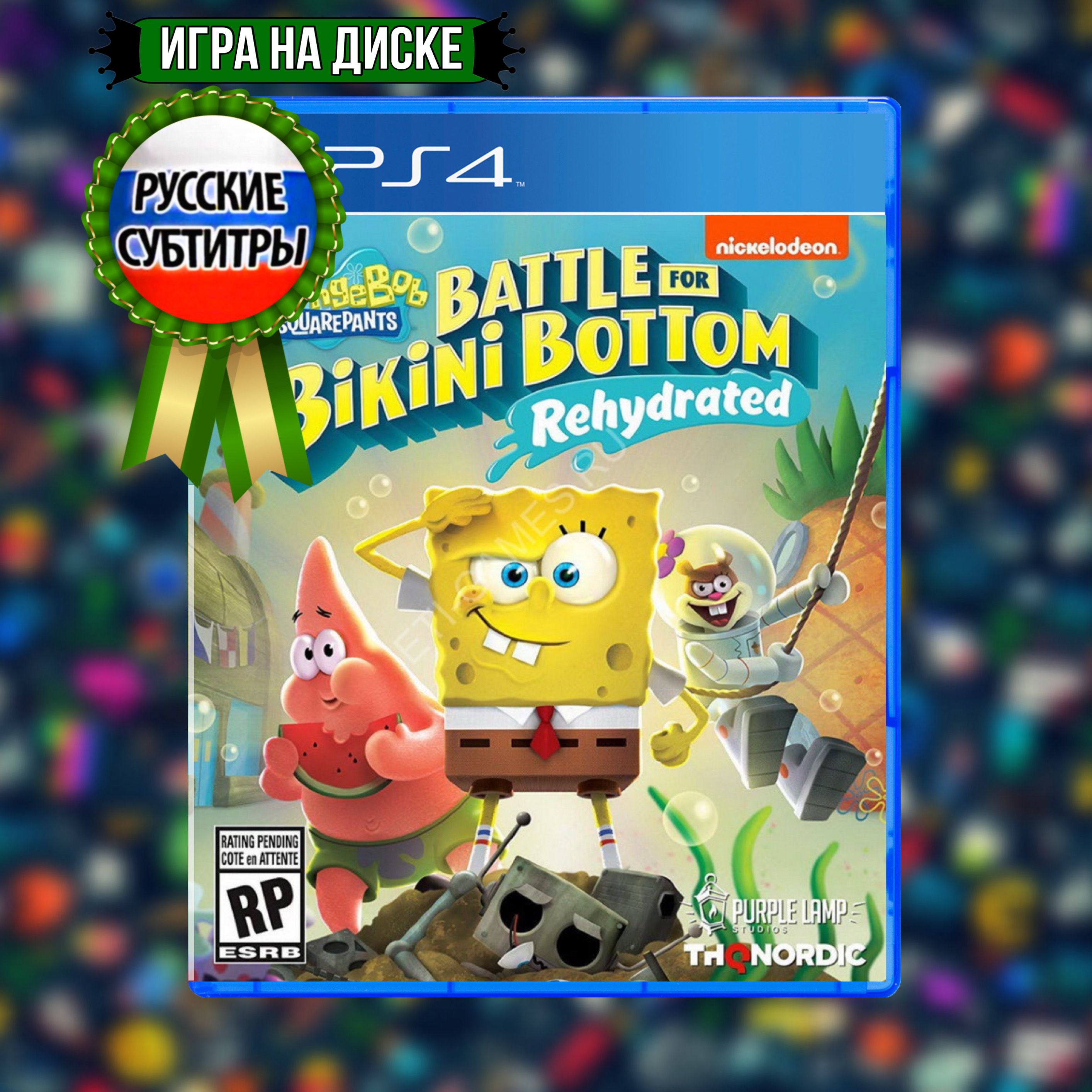 Игра для PS4* "Spongebob Squarepants: Battle For Bikini Bottom" (Русские субтитры)