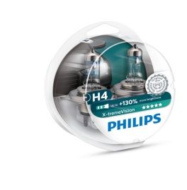 АвтолампаH412v60/55w+130%яркостиX-TREMEVISION(к-т2шт.)PHILIPS