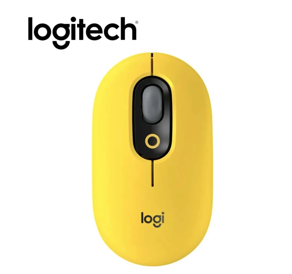 Мышь беспроводная Logitech беспроводная беспроводная Pop Mouse Bluetooth , желтый,беспроводная Pop Mouse Bluetooth купить c доставкой на OZON по низкой цене (1600371289)