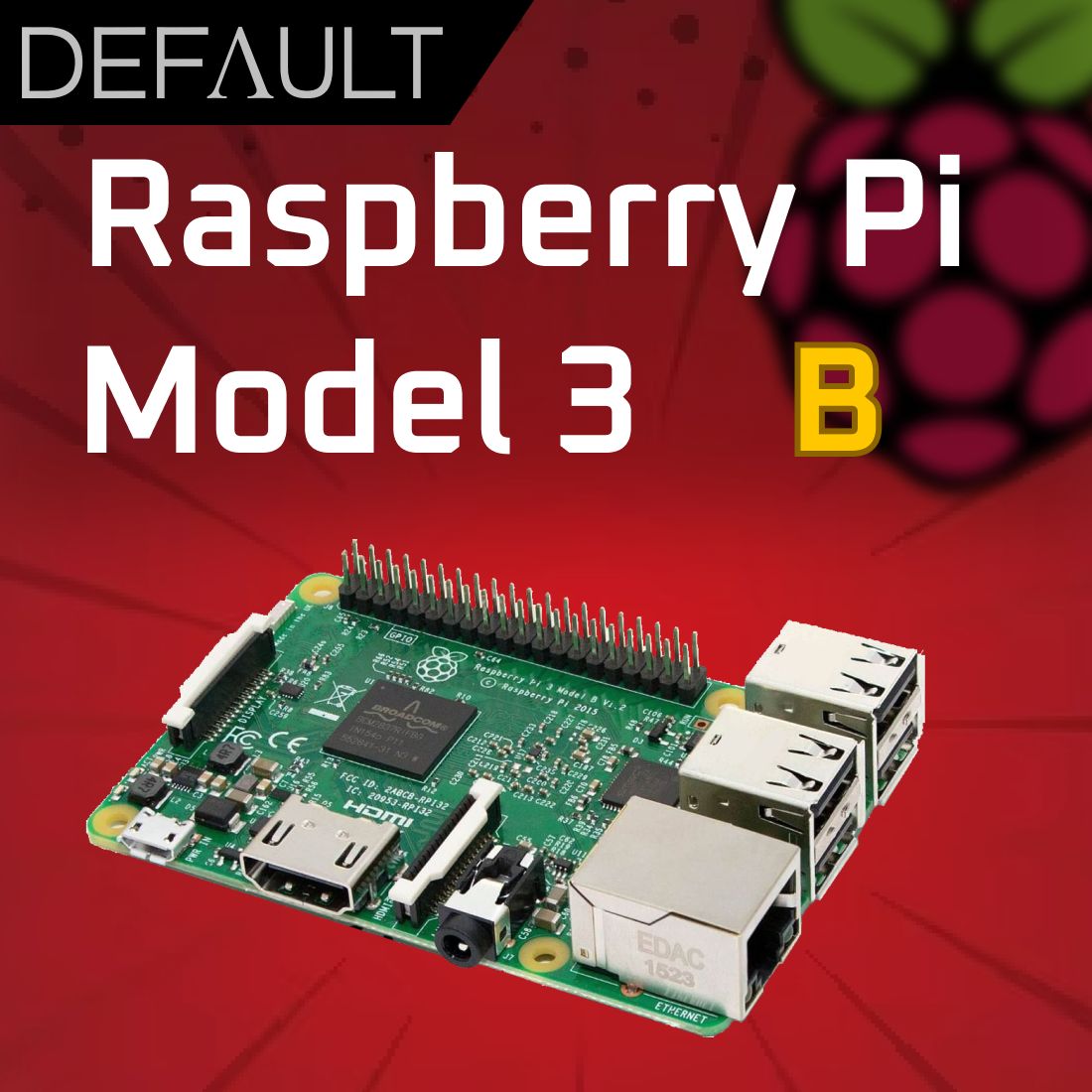 Raspberry Pi 3 Model B Микрокомпьютер