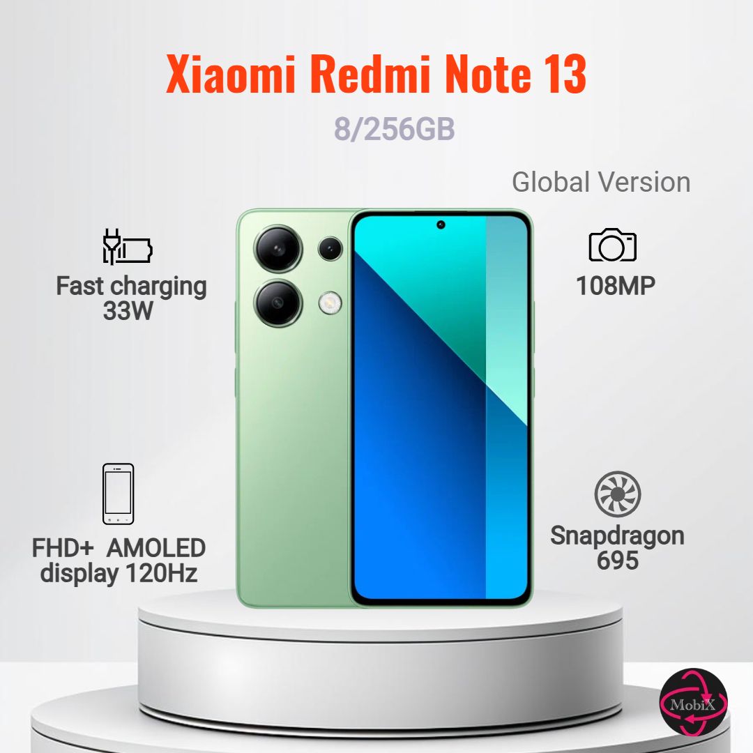 XiaomiСмартфонRedmiNote13NFC8/256ГБ,зеленый