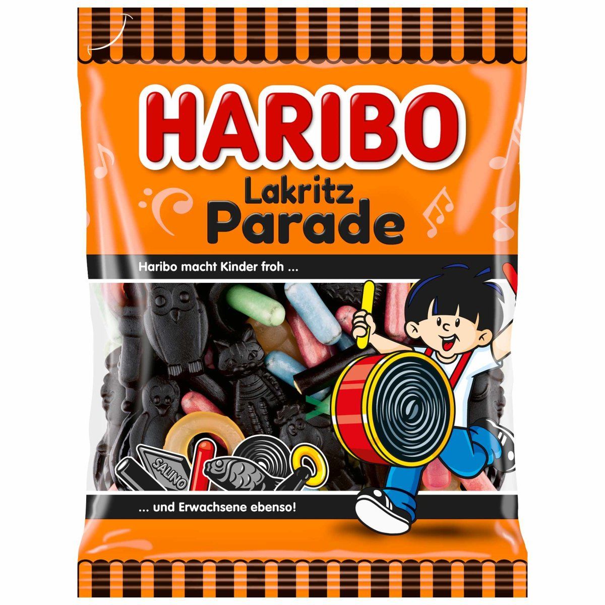 Мармелад Жевательный Haribo Lakritz Parade Лакрица 175гр Германия