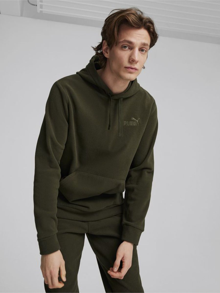 Худи PUMA Ess Elevated Polarfleece Hoodie купить на OZON по низкой цене (1620699414)