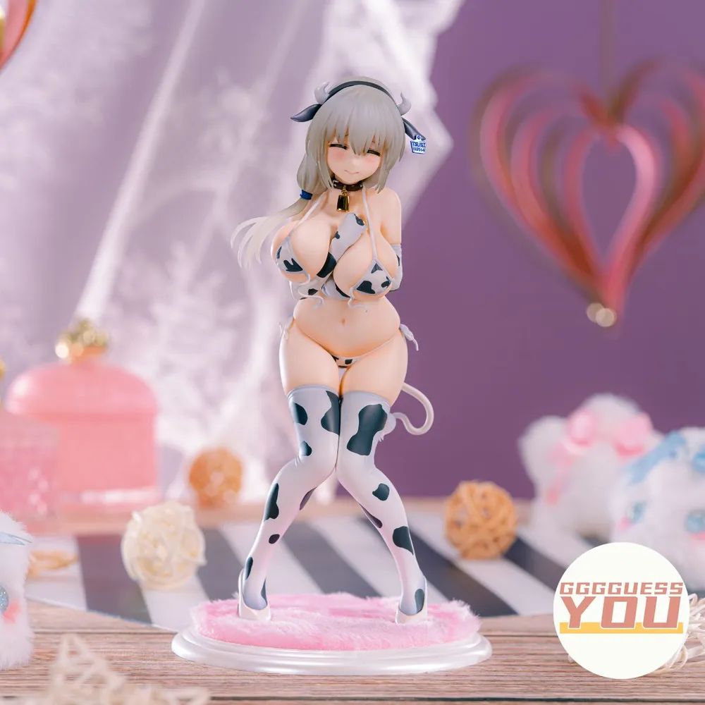 Аниме Фигурка Uzaki Tsuki Коровье бикини 22cm