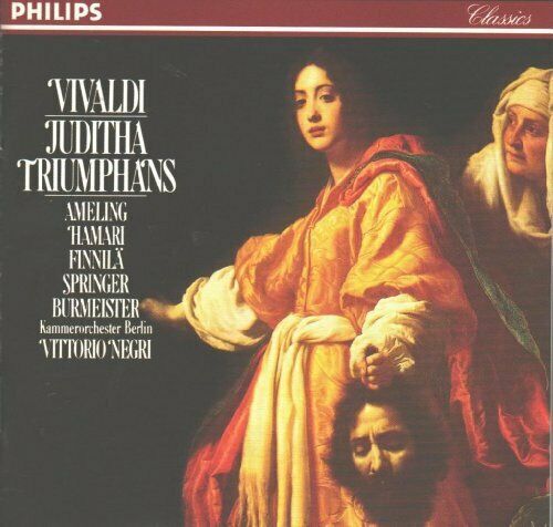 Диск Antonio Vivaldi & Vittorio Negri & Birgit Finnila & Elly Ameling: Vivaldi: Juditha Triumphans (2 CD)