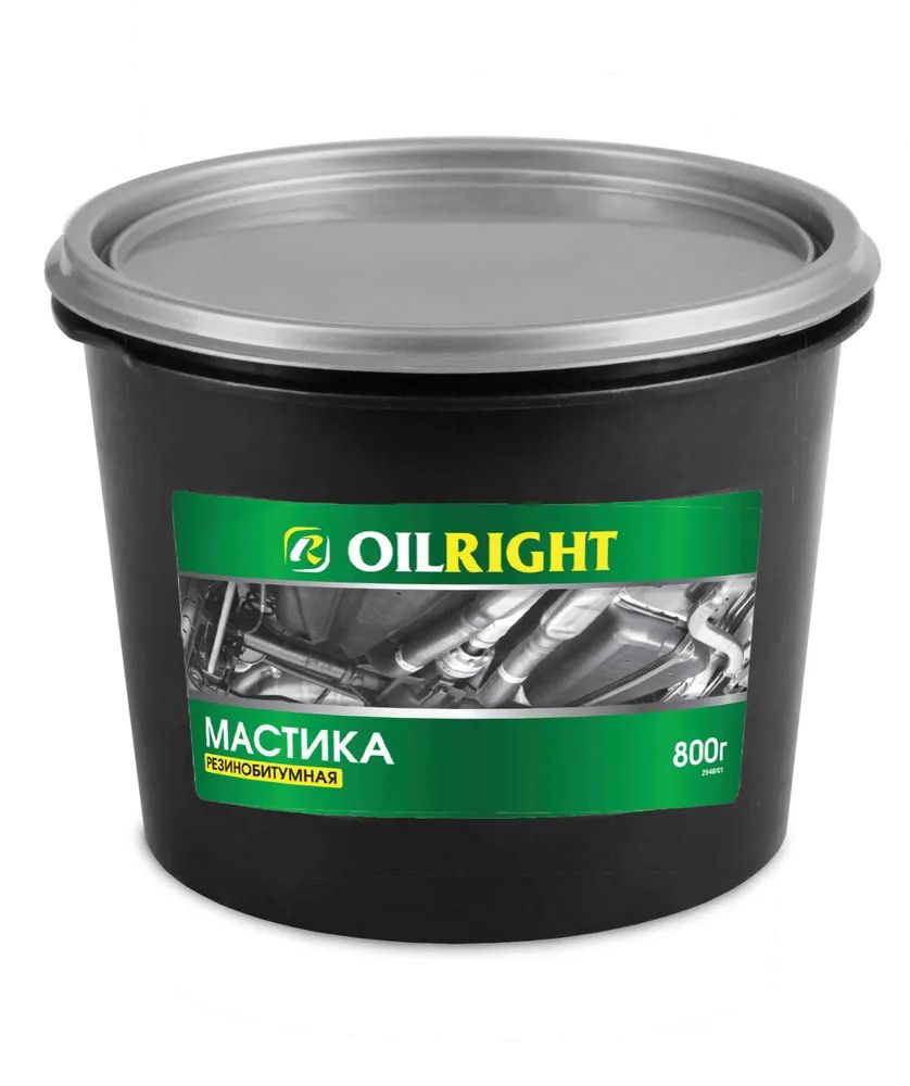 Мастика резинобитумная OILRIGHТ 800г (ведро)