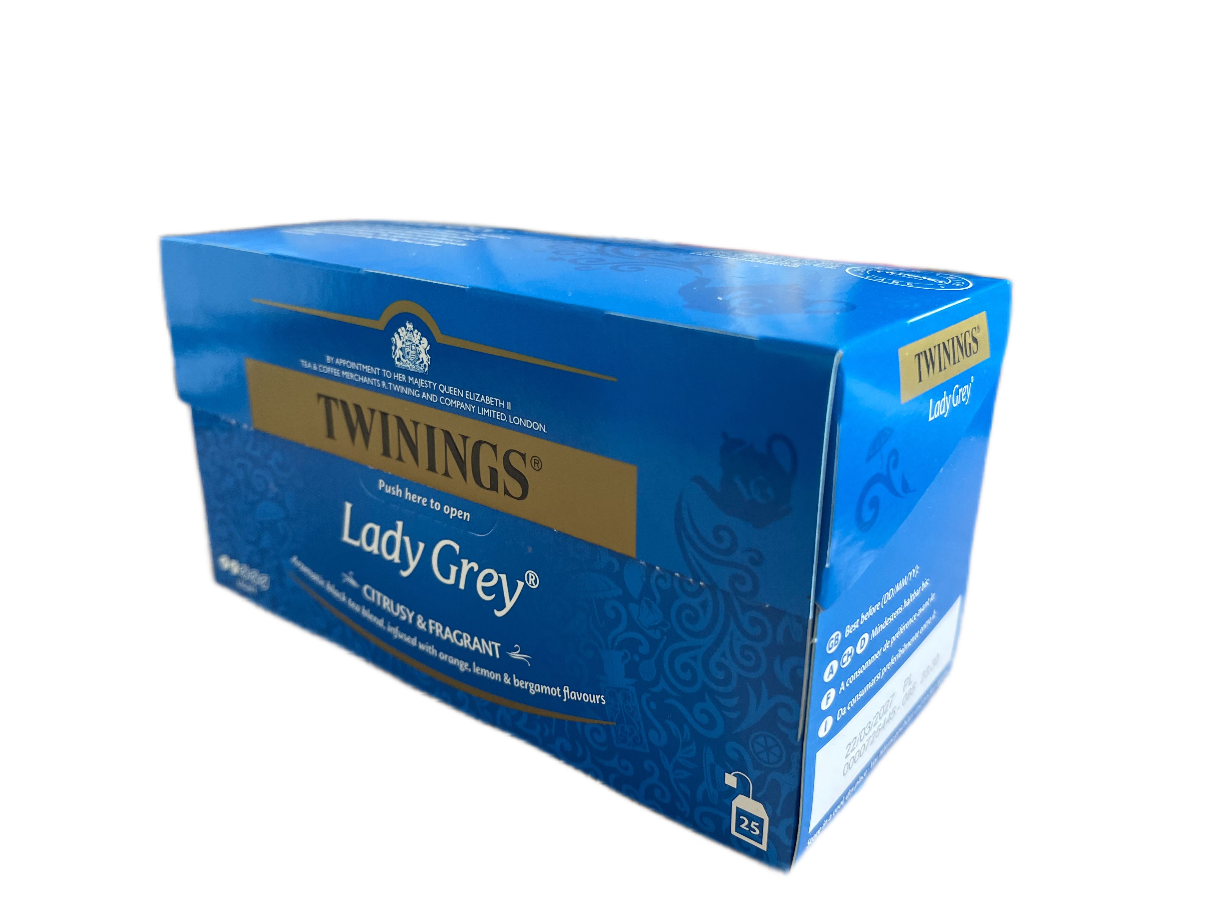 Чай черный в пакетиках Twinings Lady Grey, 25 шт