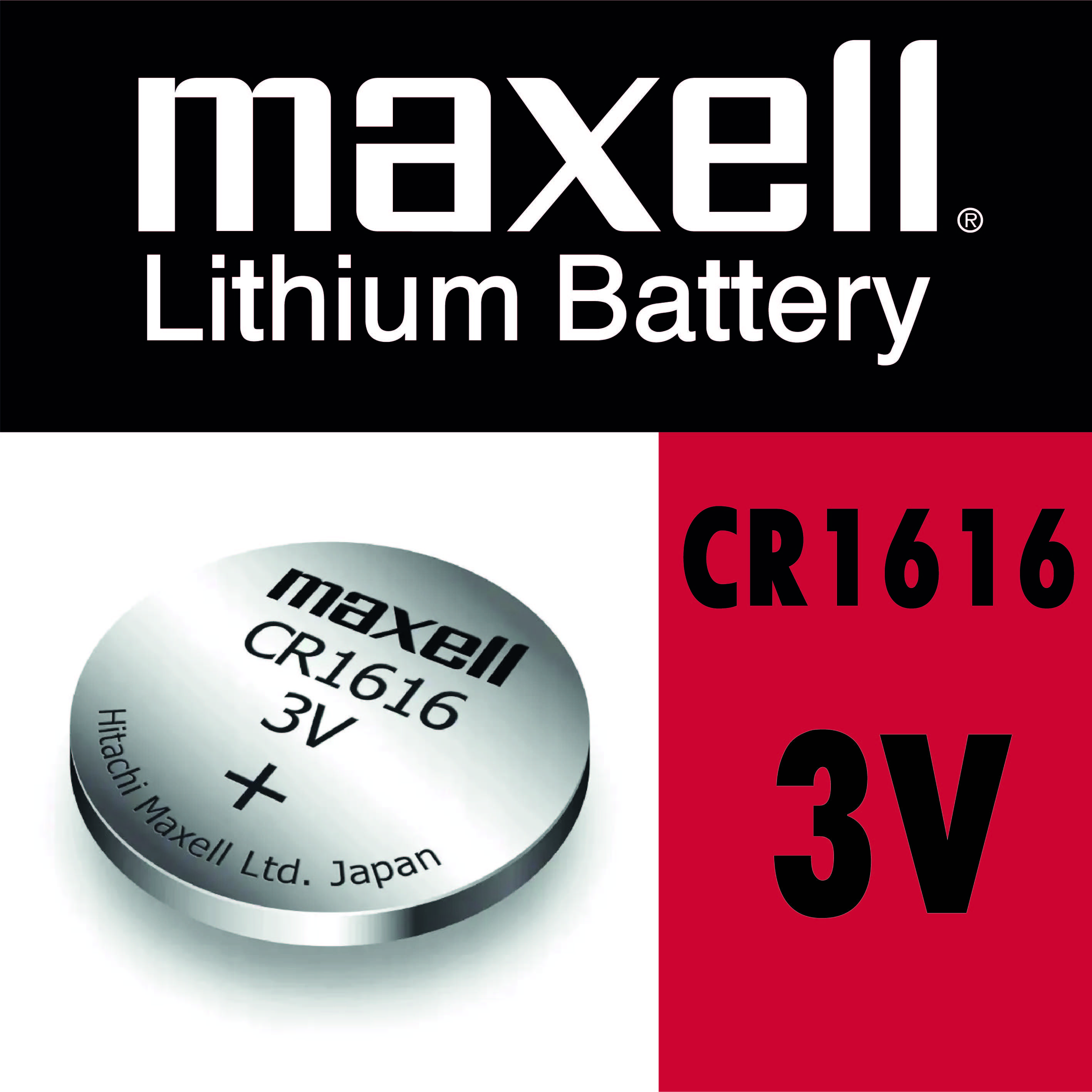 Батарейка Maxell CR1616 Lithium