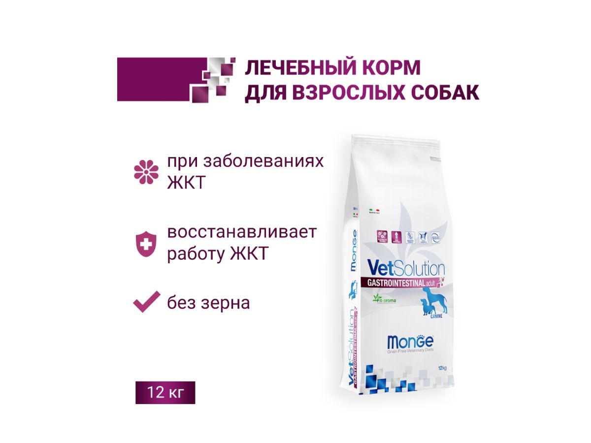 Купить Корм Для Собак Vetsolution Gastrointestinal