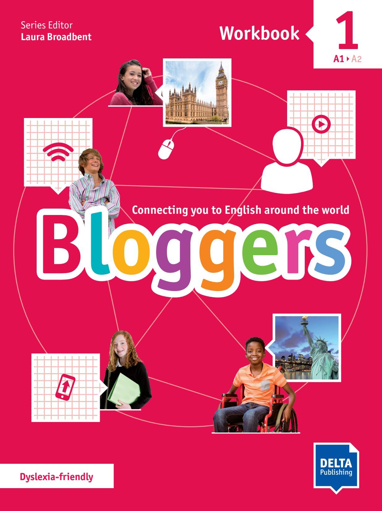 <b>Bloggers</b> is a four-level course for lower secondary students. 