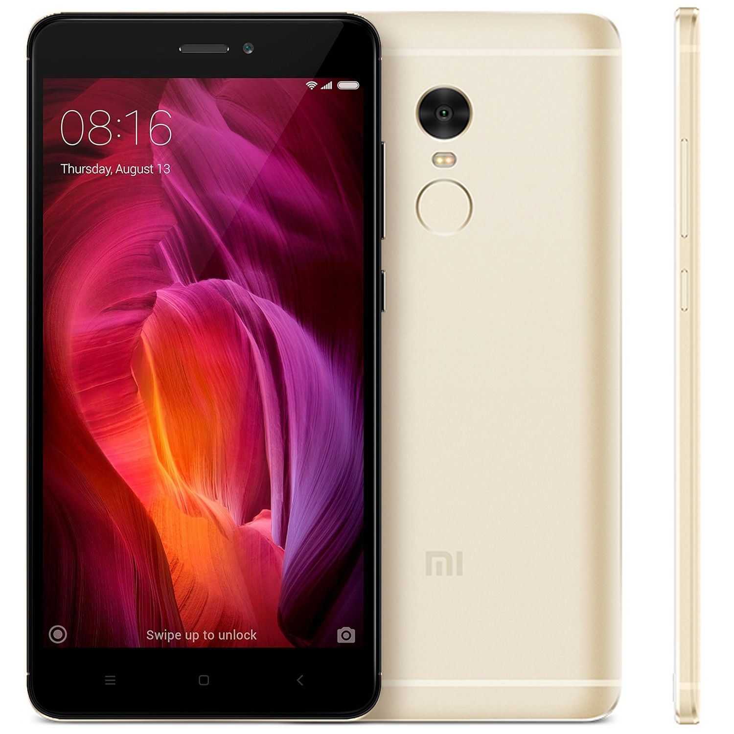 RedmiСмартфонRedmiNote4Мобильныйтелефон5.5"13МП4100мАчGlobal3/64ГБ,светло-желтый