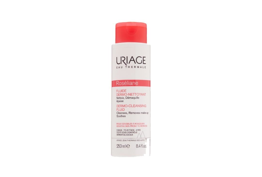ДЕРМООЧИЩАЮЩАЯ ЭМУЛЬСИЯ Uriage ROSELIANE DERMO CLEANSING FLUID, 250 мл