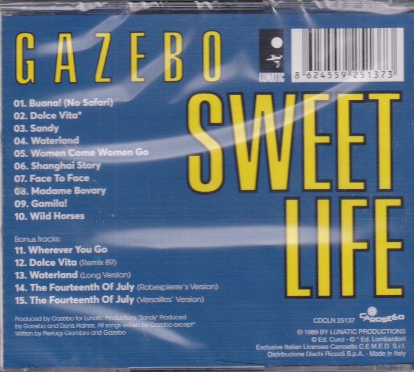 Gazebo-SweetLife(1989/2023)Переиздание8-page