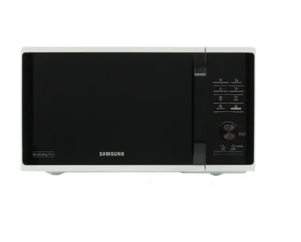 МикроволноваяпечьSamsungMG23K3515AW/BWбелый,23л,800Вт