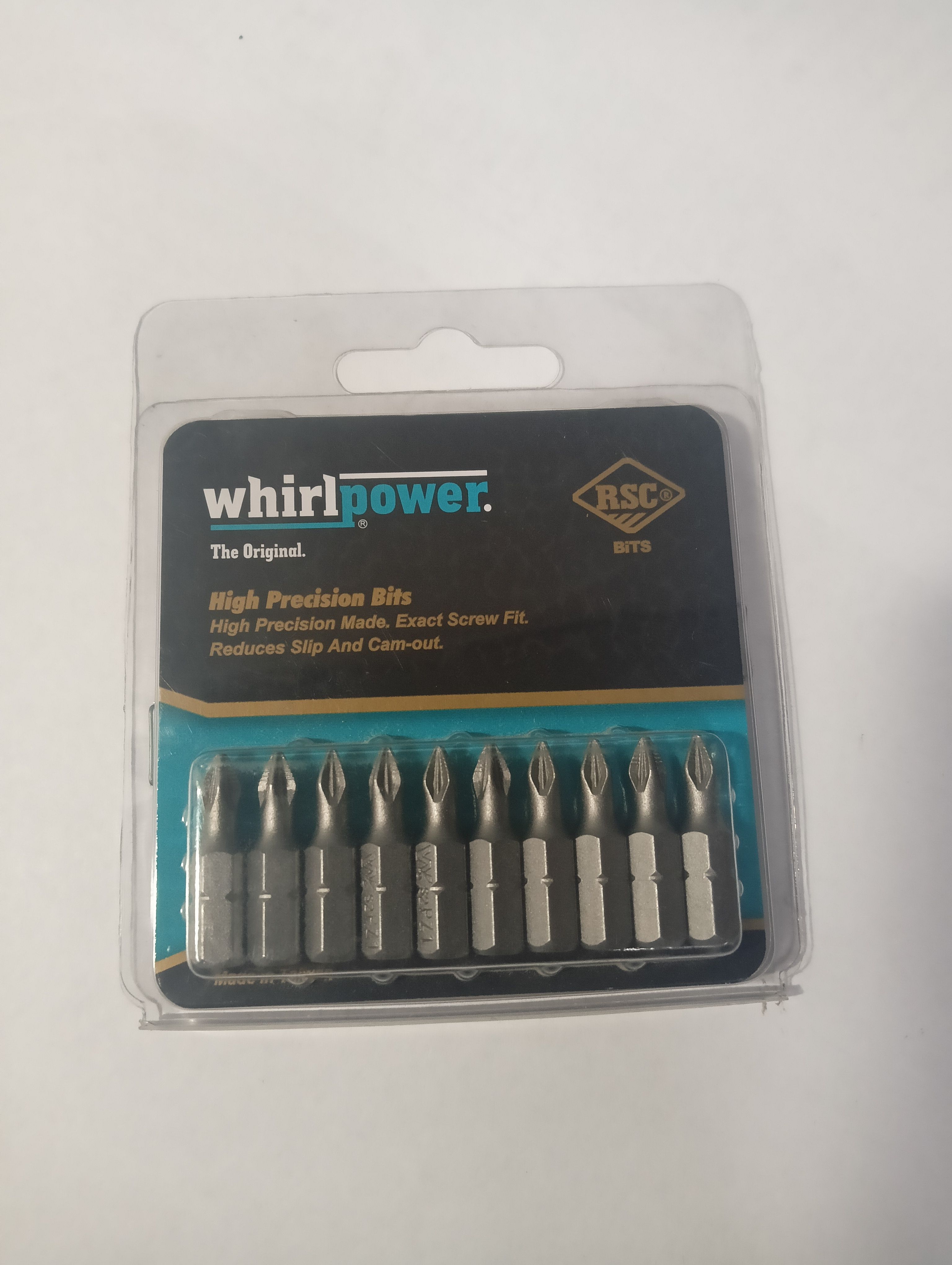 Насадки биты Whirlpower 25pz1 для больших нагрузок 10шт