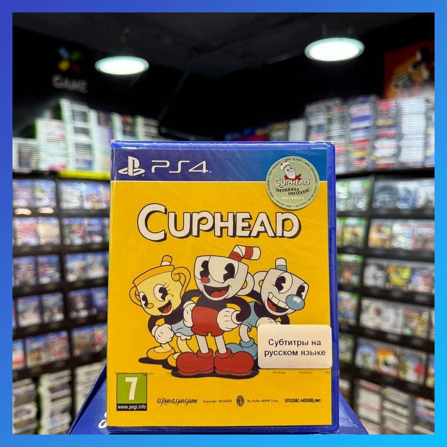 Игра Cuphead + DLC PS4