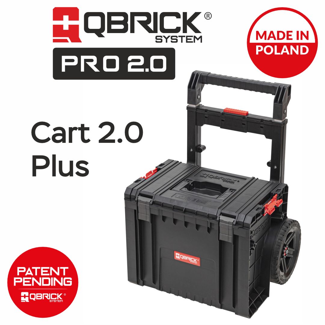 тележка с ящиком для инструментов QBRICK SYSTEM PRO CART 2.0 PLUS