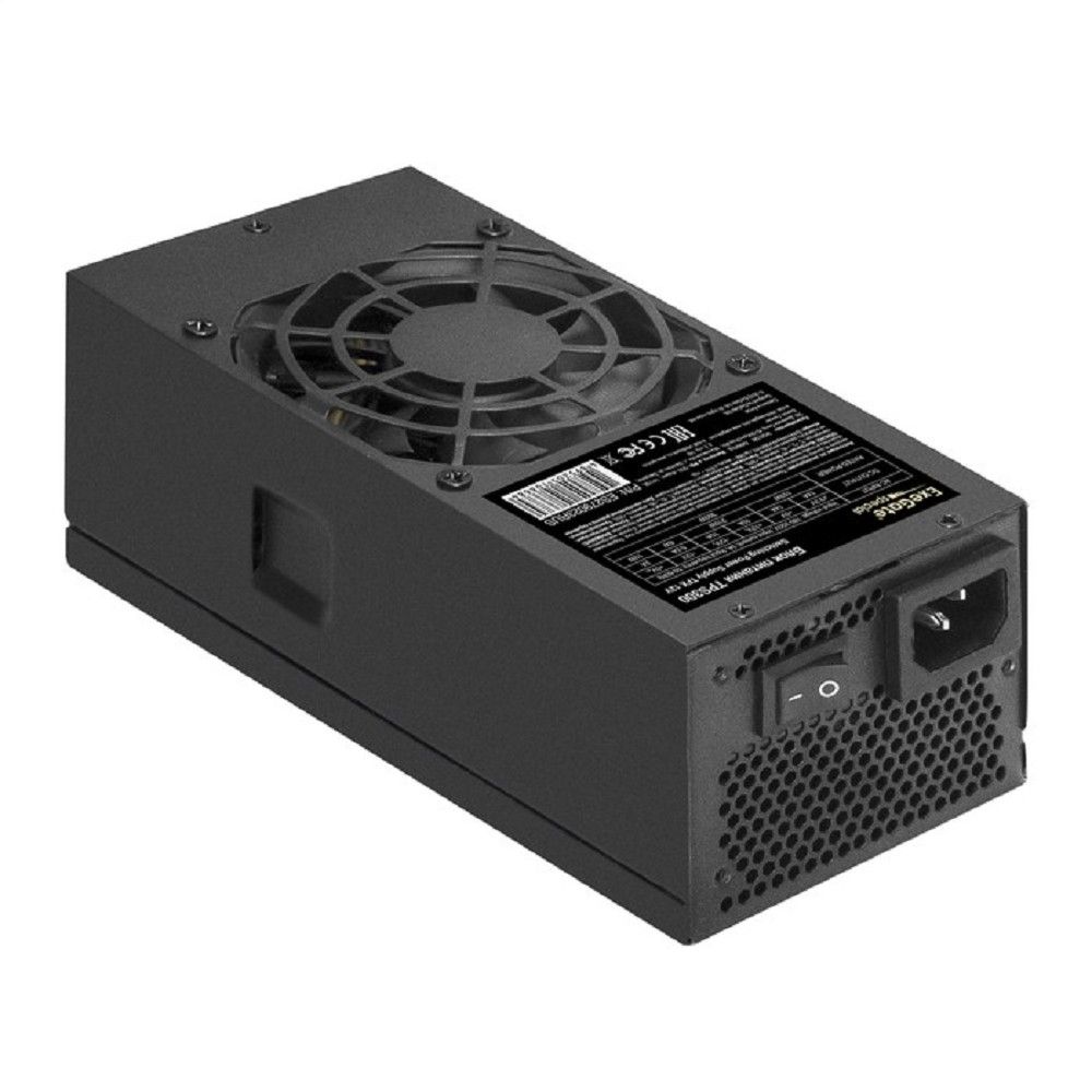 Exegate EX292227RUS Блок питания 400W ExeGate TPS400 TFX, 8cm fan, 24pin, 4+4pin, 3xSATA, 2xIDE, black