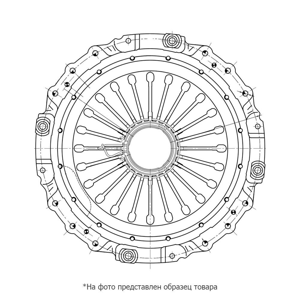 Диск сцепления! VW T3 1.6D/TD/1.7D 81-92 STELLOX 07-00028-SX, oem 90540854