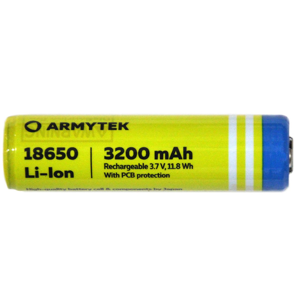 Аккумулятор 18650 Li-Ion Armytek 3200 mAh c защитой