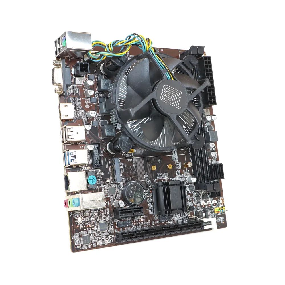 Мат.платаS1150спроцессоромi3-4160икулеромBaseTechH81M(mATX,2DDR3,3SATA,VGA,HDMI,PC1600)BT-H81M-4160