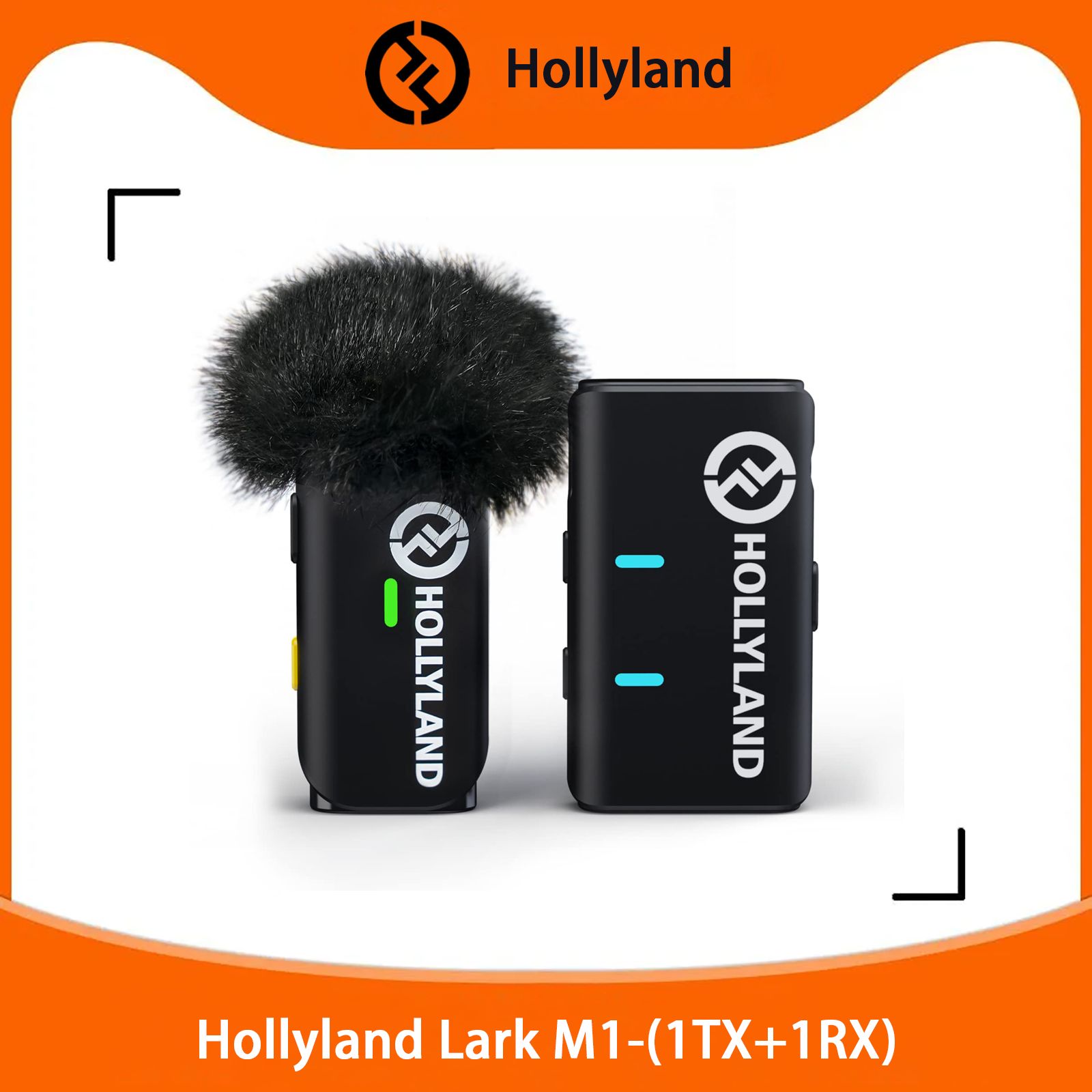 Hollyland Lark M1 SOLO, микрофон петличный беспроводной для телефона и камеры,1 передатчик