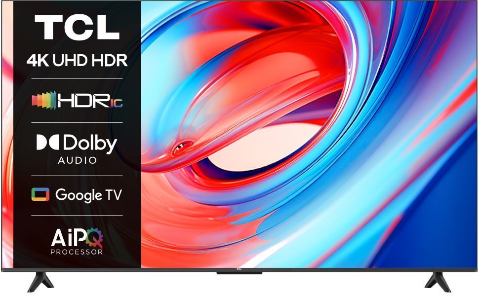 TCL Телевизор 55V6B 55" 4K UHD, черный