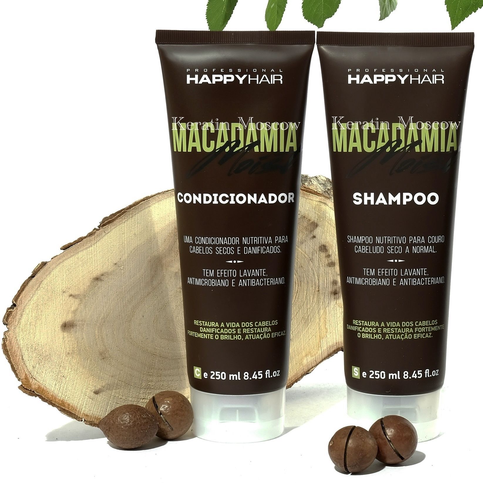 Happy hair Macadamia Moist Шампунь Кондиционер