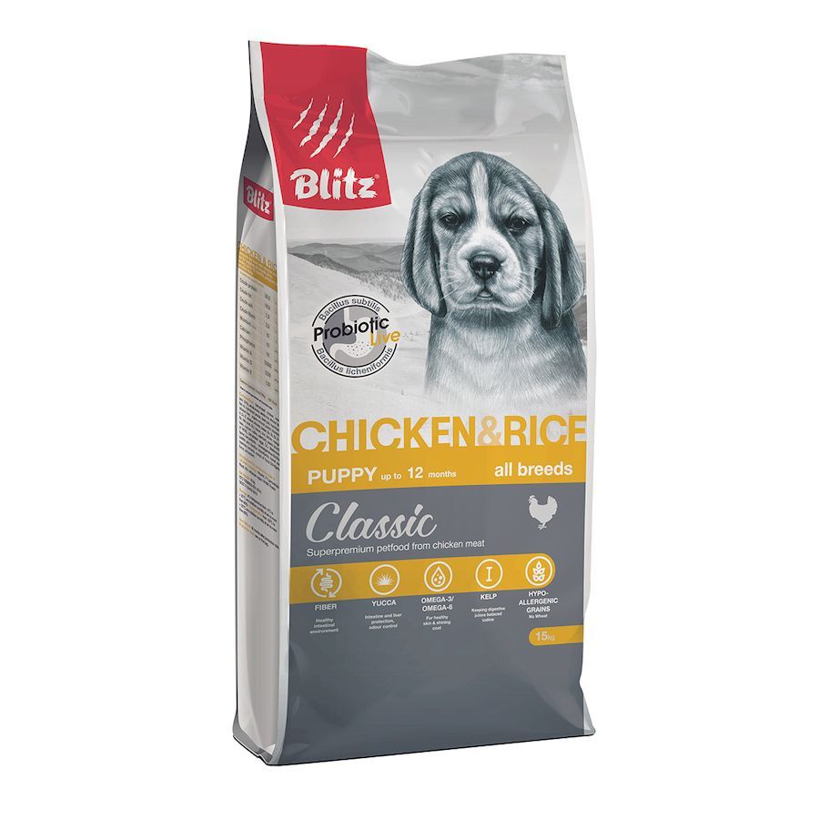 Блитс корм. Blitz classic chicken&amp;rice сухой корм для собак курица&amp;рис 2кг. блитз корм для собак для щенков. blitz puppy корм для щенков курица рис 2кг. блиц классик для собак.
