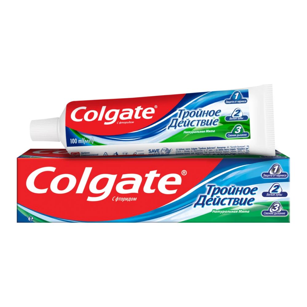 ColgateЗубнаяпастаТройноедействие100мл