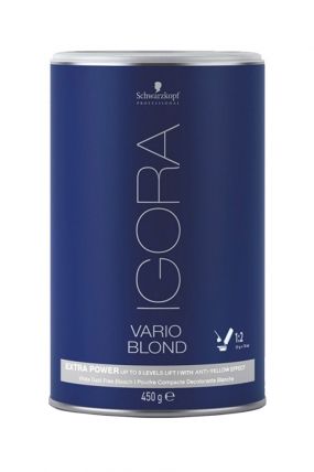 SchwarzkopfProfessional Igora Vario Blond Extra Power - Порошок осветляющий, 450 гр