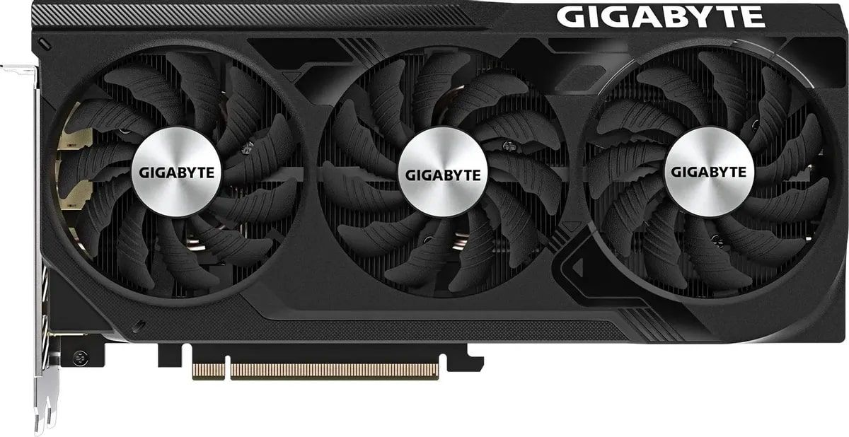 Gigabyte Видеокарта GeForce RTX 4070 GeForce RTX 4070 WINDFORCE OC V2 12 ГБ (GV-N4070WF3OCV2-12GD)