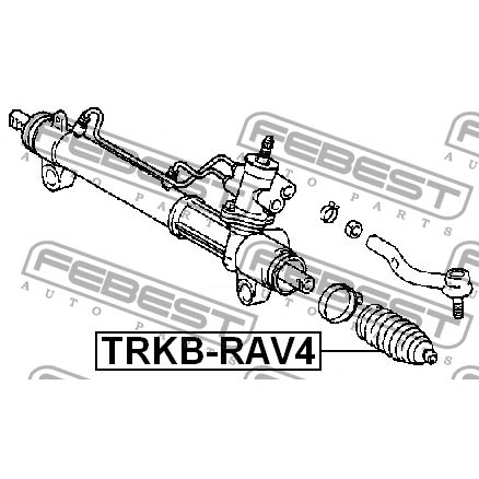 Пыльник рулевой TRKB-RAV4 FEBEST TRKB-RAV4