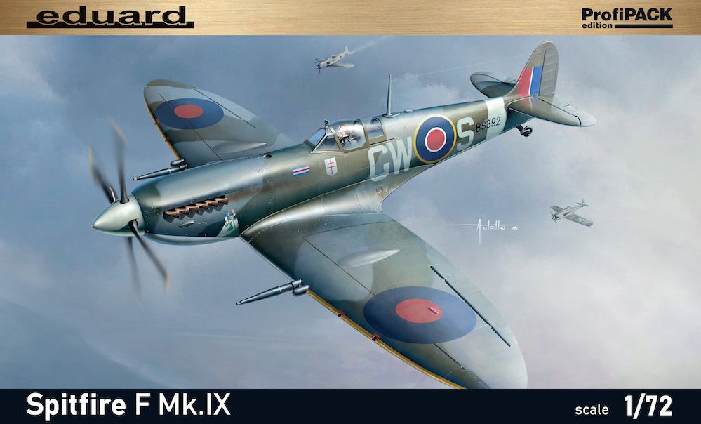 Сборная модель 1/72 Supermarine Spitfire F Mk.IX ProfiPACK (Eduard kits)