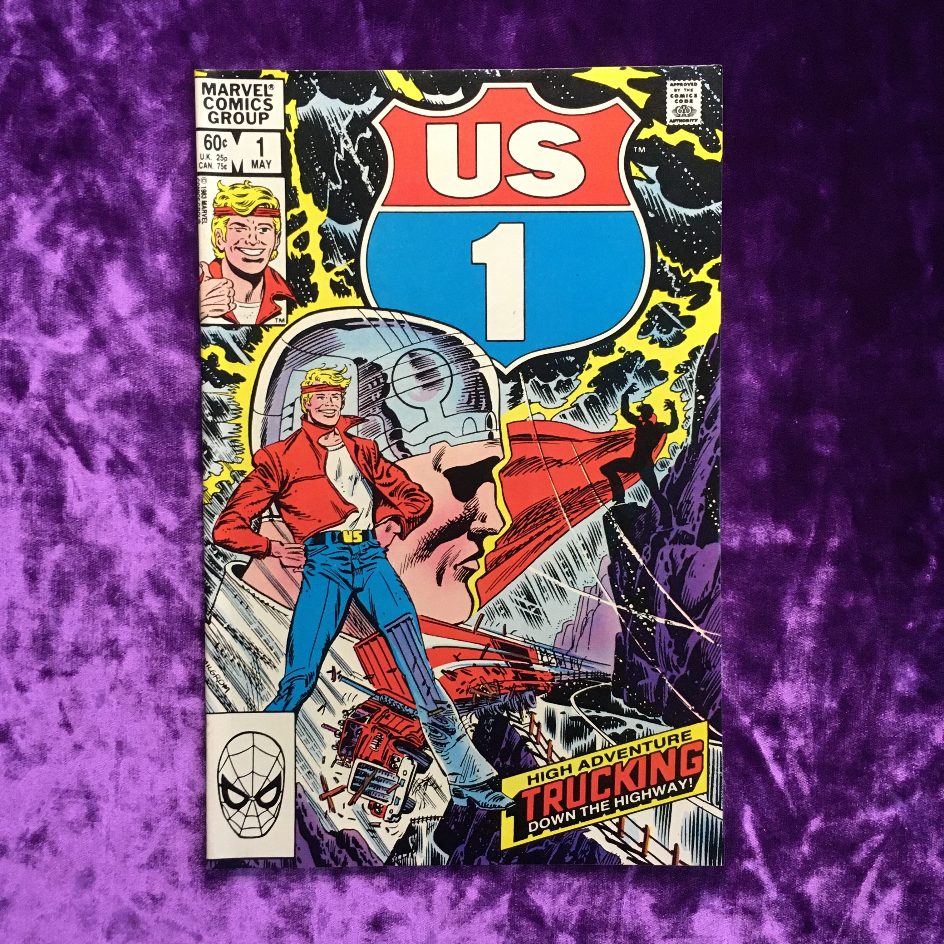 U.S. 1, Comin at Ya! Vol. 1 No 1 MAY 1983. Оригинальный комикс на английском языке